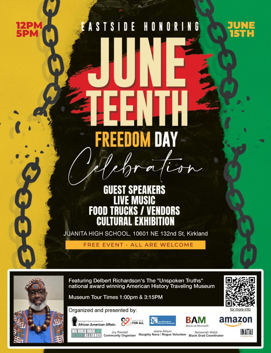 Eastside for All Presents Juneteenth Freedom Day - Juanita High School ...